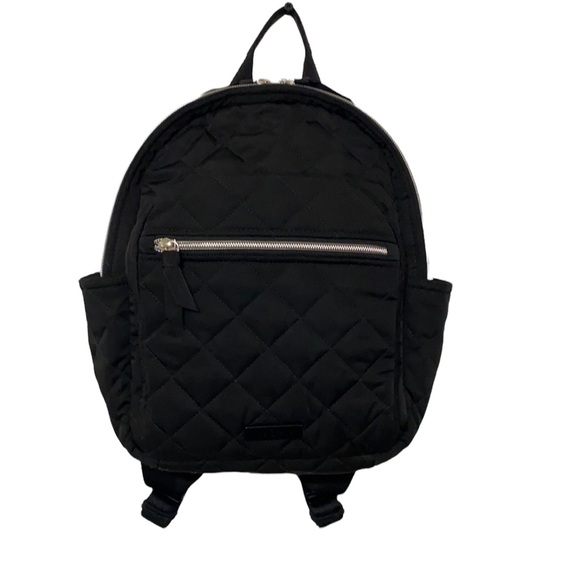 Vera Bradley Handbags - Small black Vera Bradley backpack in performance twill. For campus life. 9”x 12”